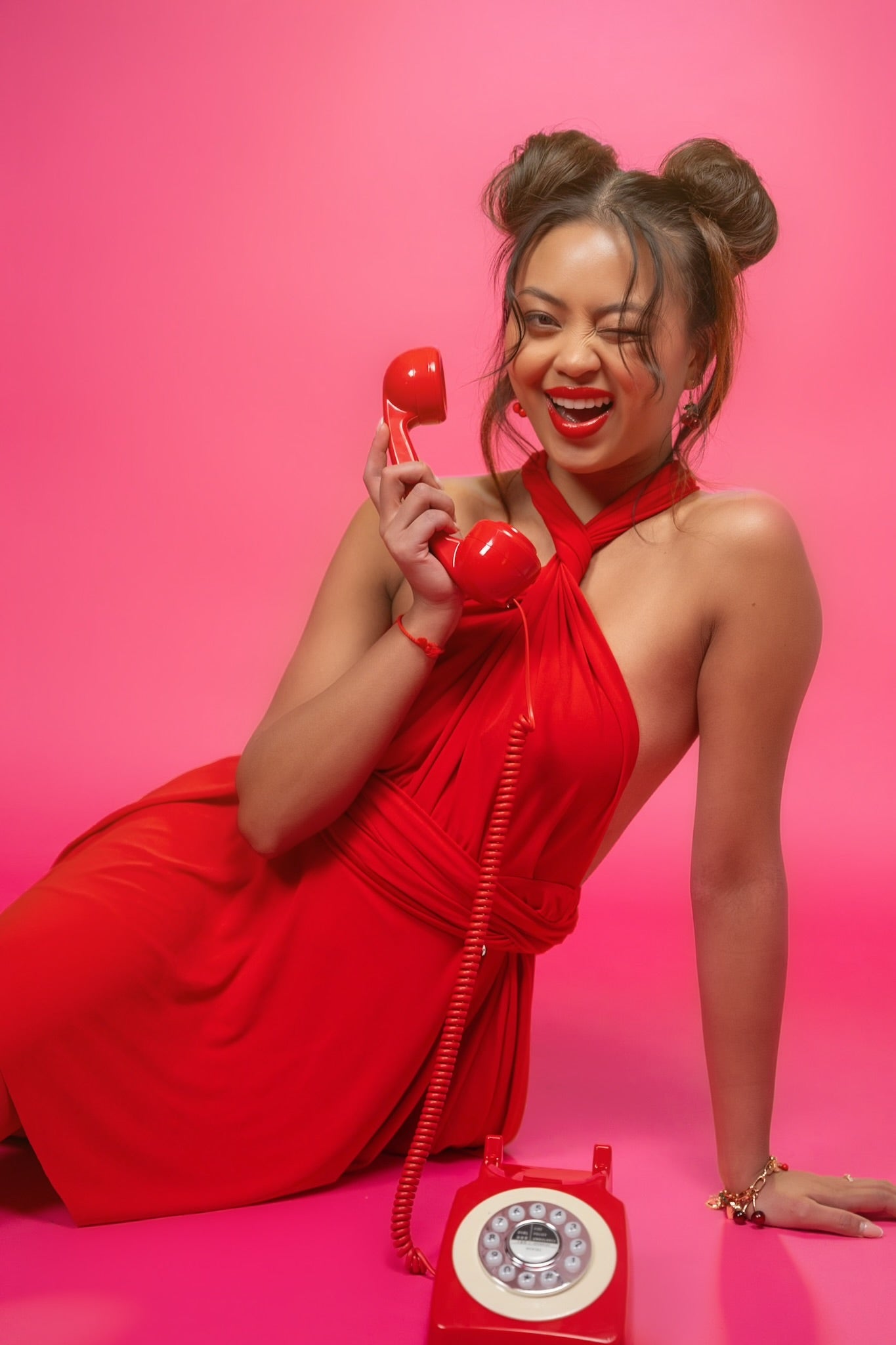 ❤️ Passion Red Infinity Dress