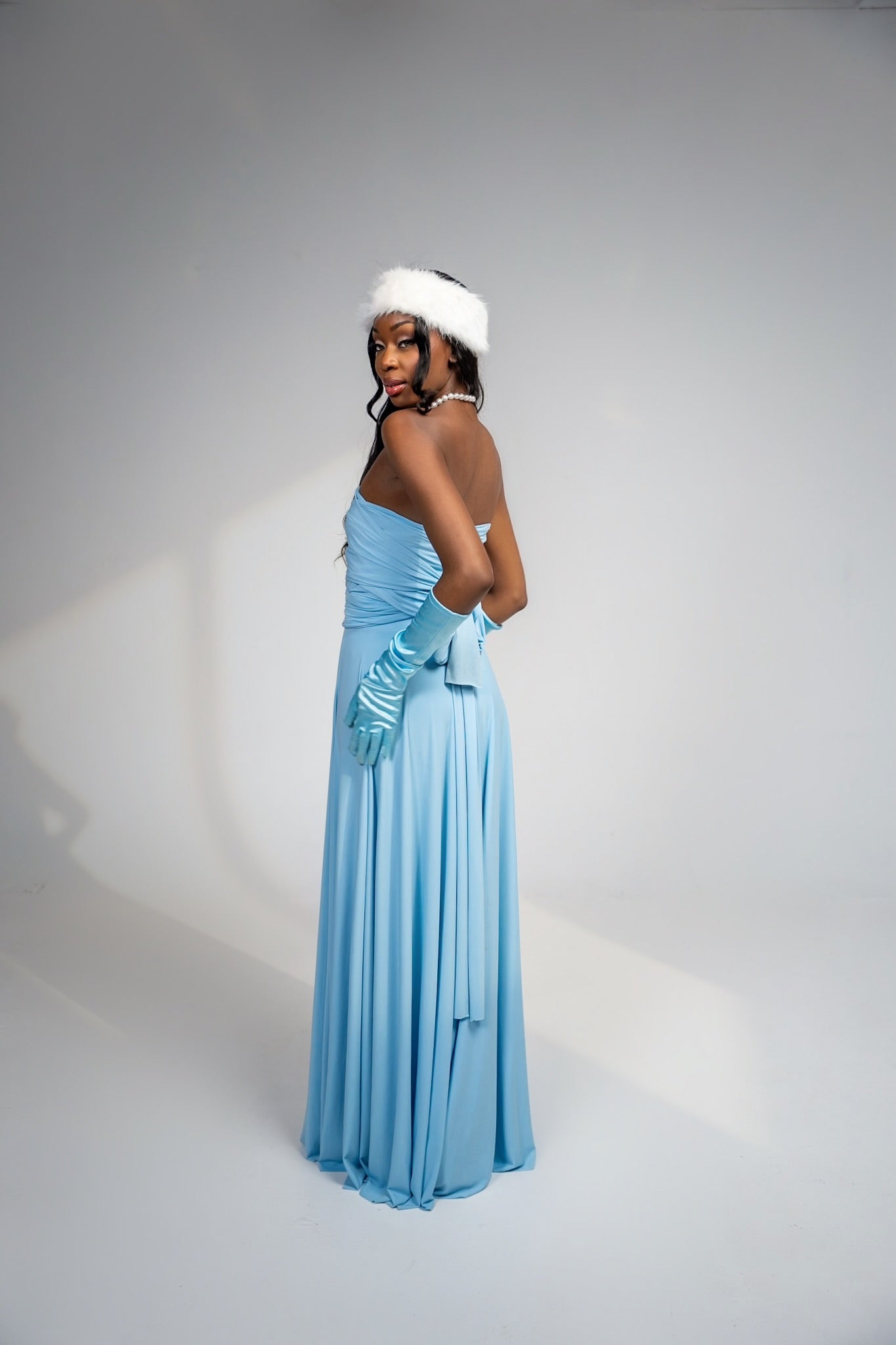 ❄️ Baby Blue Infinity Dress