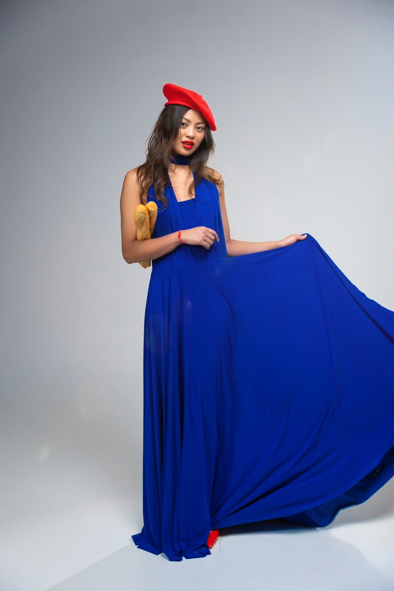 💙 Royal Blue Infinity Dress