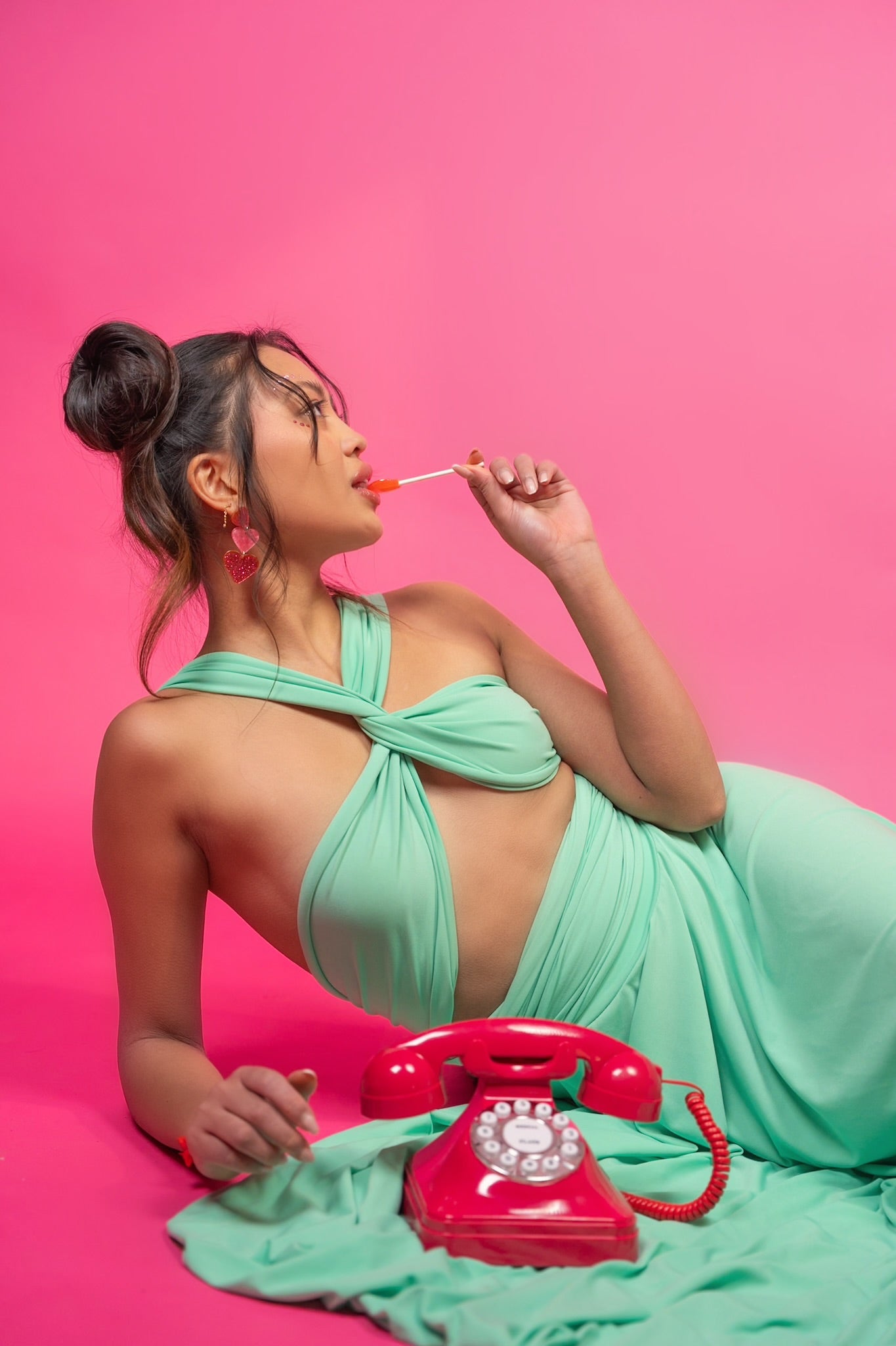 🐠 Teal Infinity Dress