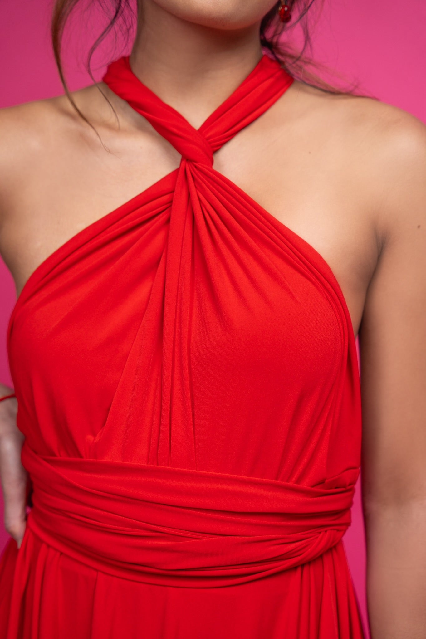 ❤️ Passion Red Infinity Dress