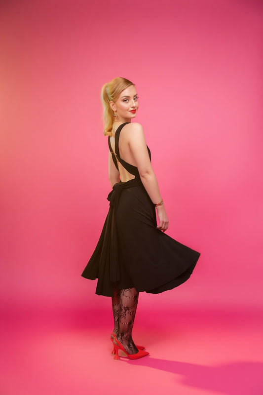 🖤 Black Infinity Dress
