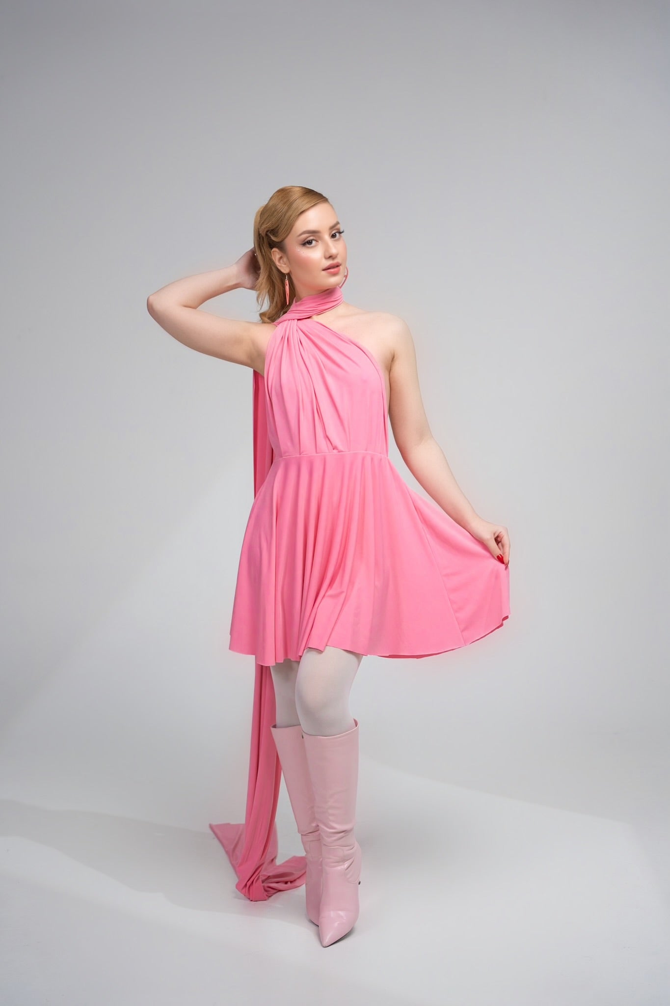 🩷 Barbie Pink Infinity Dress