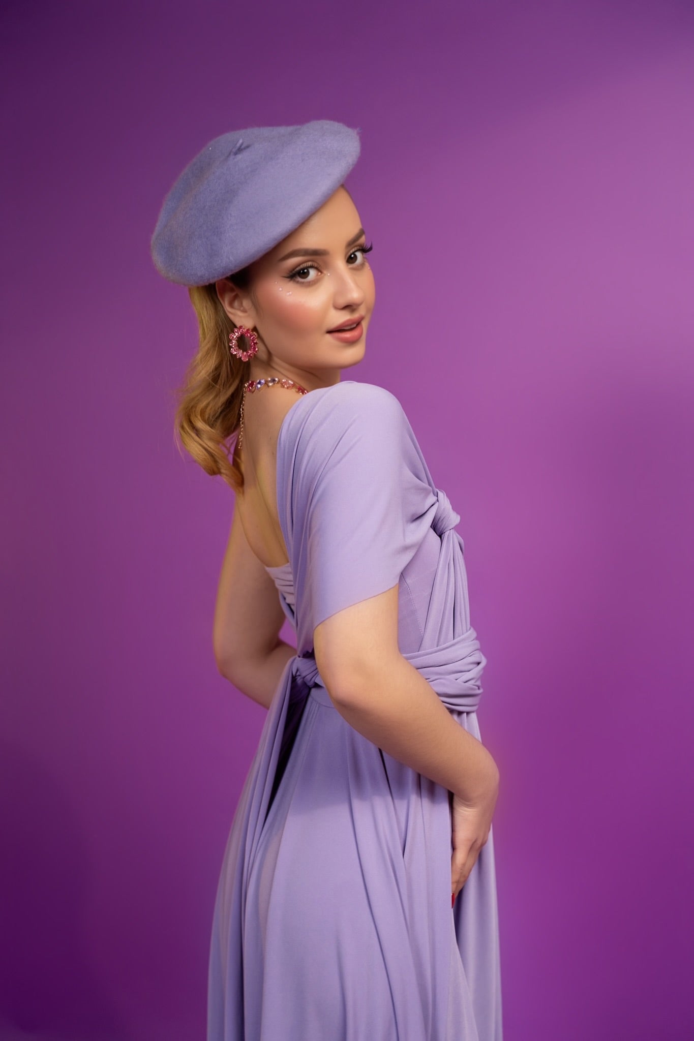 💜 Lavender Infinity Dress